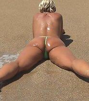 Butts of the beach