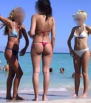 Butts of the beach