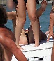 Sluts twerking on a boat party