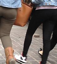 Big ass on the street