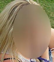 Downblouse on big teenage boobs