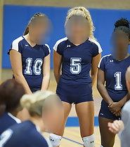 Sexiest girl in volleyball team