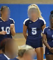 Sexiest girl in volleyball team