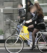 Hot women on bikes