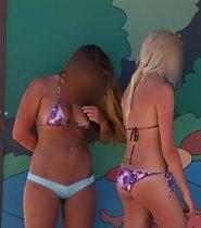 Most amazing tanned teen's ass ever