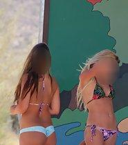 Most amazing tanned teen's ass ever