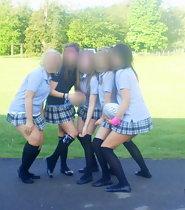 Slutty schoolgirls mix
