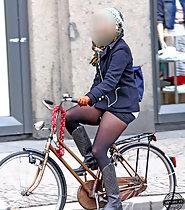 Hot girls on bicycles