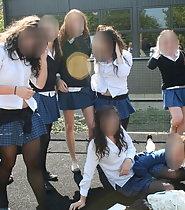 Naughty schoolgirls mix