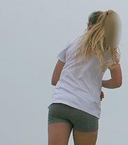 Sexy jogging girl