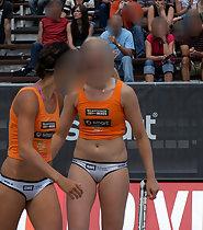Hot volleyball girls