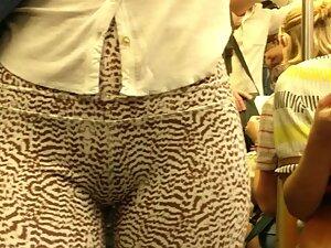 Hot front and back in animal pattern leggings Picture 7
