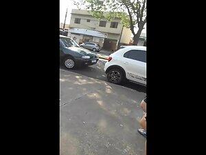 Jealousy as motivation to check out a hottie Picture 8