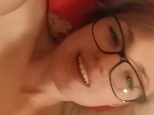 Geeky cutie surprises with her lust for anal sex
