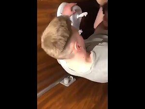 It is too late when they notice the voyeur watching them fuck Picture 5