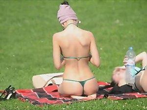 Incredible ass in thong gets my zoom Picture 3