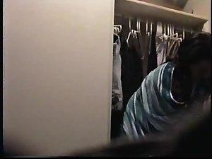 Voyeuring a hot woman as she dresses Picture 7