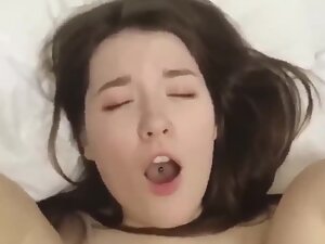 Mouth open wide during anal sex