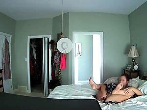 Housewife caught fucking herself with a big dildo Picture 3