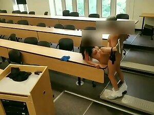 Students fuck in empty classroom Picture 6