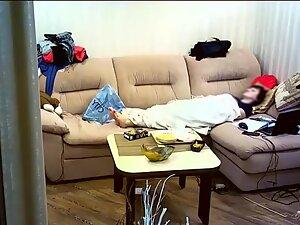 Housewife caught by hidden cam during long masturbation Picture 1