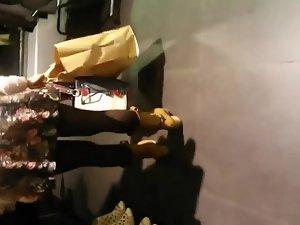 Voyeur follows an innovative girl Picture 5