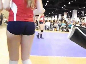 Delicious little ass of a volleyball girl Picture 3