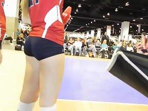 Delicious little ass of a volleyball girl Picture 5