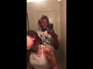 Black boy makes selfie while fucking a kinky white girl Picture 7