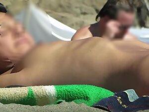 Amazing hairy nudist girls on the beach Picture 3