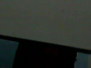 Busted after watching her pee Picture 6