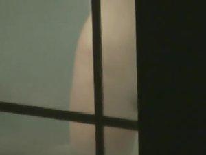 Peeping a neighbor girl after her shower Picture 6