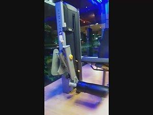 Best ass in the gym caught by voyeur Picture 1