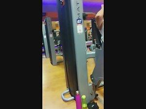 Best ass in the gym caught by voyeur Picture 4