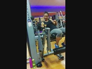 Best ass in the gym caught by voyeur Picture 8