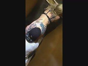 Black guy caught eating dancer's ass Picture 4