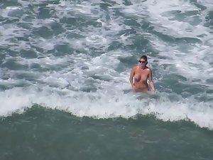 Sexy mermaid with big fake boobs Picture 4