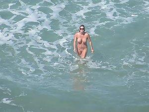 Sexy mermaid with big fake boobs Picture 6