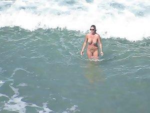 Sexy mermaid with big fake boobs Picture 7