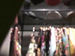 Tight ass and panties under her skirt Picture 8