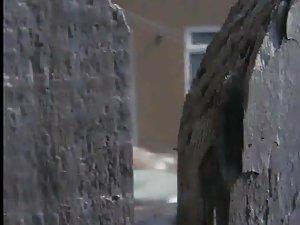 Mature neighbor woman caught tanning Picture 2