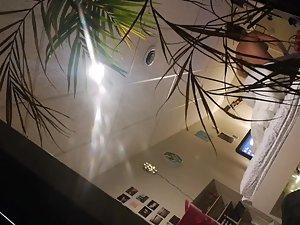 Naked stepsister caught by hidden camera in her room Picture 2