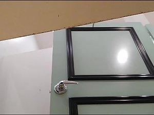 Teen girl leaving pussy stains on new clothes Picture 8