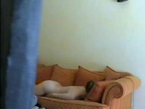 Caught my sister finger banging herself Picture 7