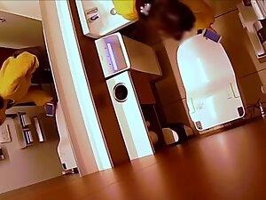 Hidden cam caught her finger pussy in a restroom Picture 2