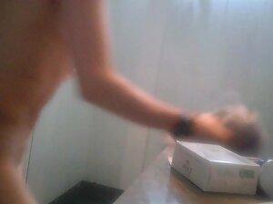 Spying on insanely big hard nipples Picture 1