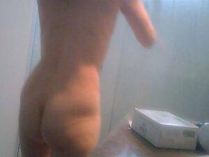 Spying on insanely big hard nipples Picture 2