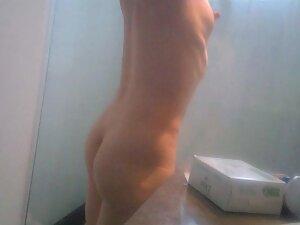 Spying on insanely big hard nipples Picture 4