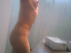 Spying on insanely big hard nipples Picture 5