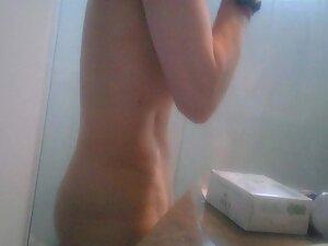 Spying on insanely big hard nipples Picture 8